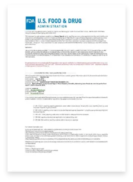 FDA for Bettersizer S3 and Bettersizer S3P